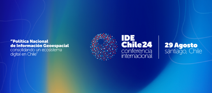Invitación a la Conferencia Internacional IDE Chile 2024