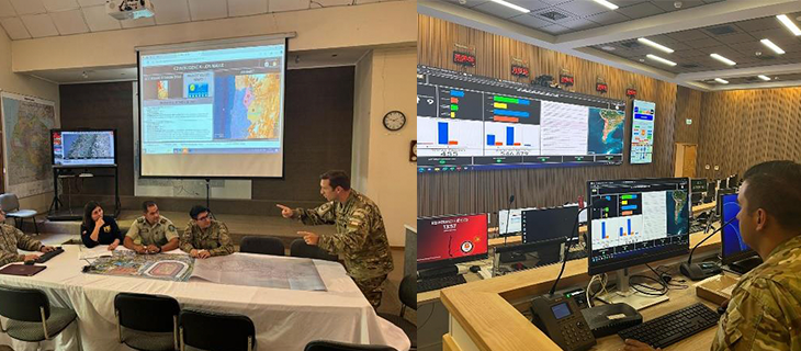 IGM Apoya con información geoespacial en el apagón nacional