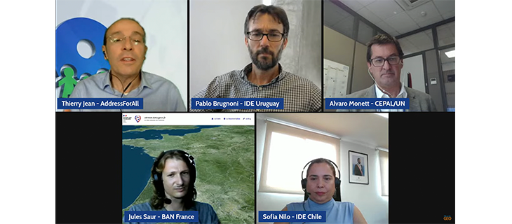 Mesa Callejeros: IDE Chile expone en el evento internacional sobre Bases Únicas y Abiertas de Direcciones