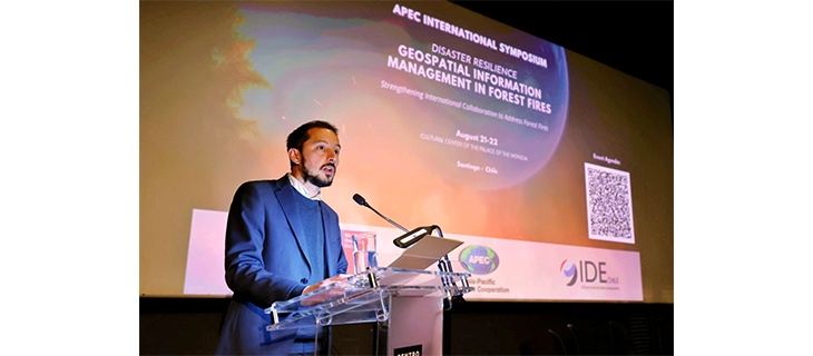 Ministro de bienes nacionales da la bienvenida en SIMPOSIO APEC